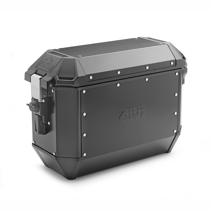 Givi - Aluminium side-cases Alaska - ALA36BPACK2 TREKKER ALASKA Black Line