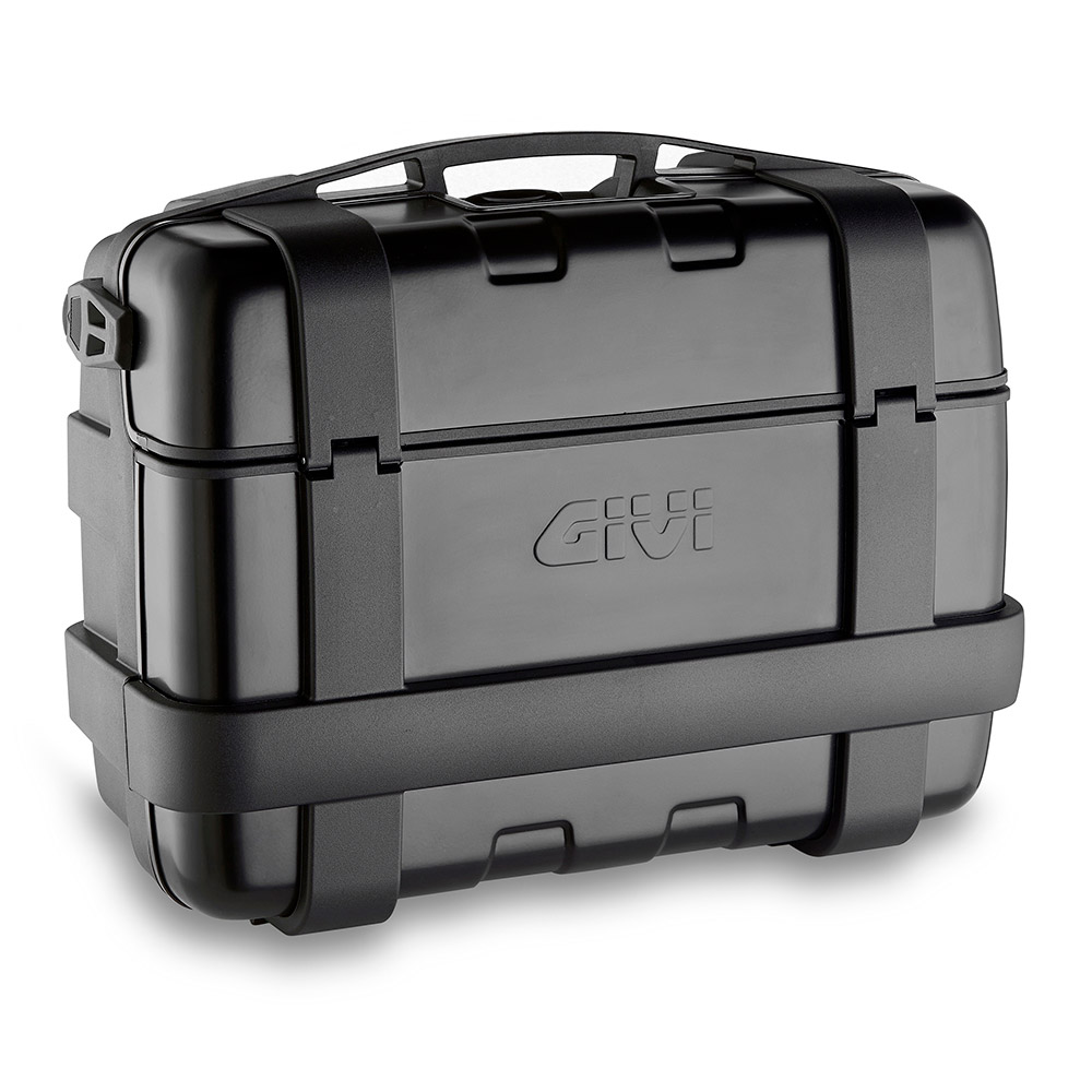 Givi - Plastic side cases with special finishes - TRK33B TREKKER Black Line