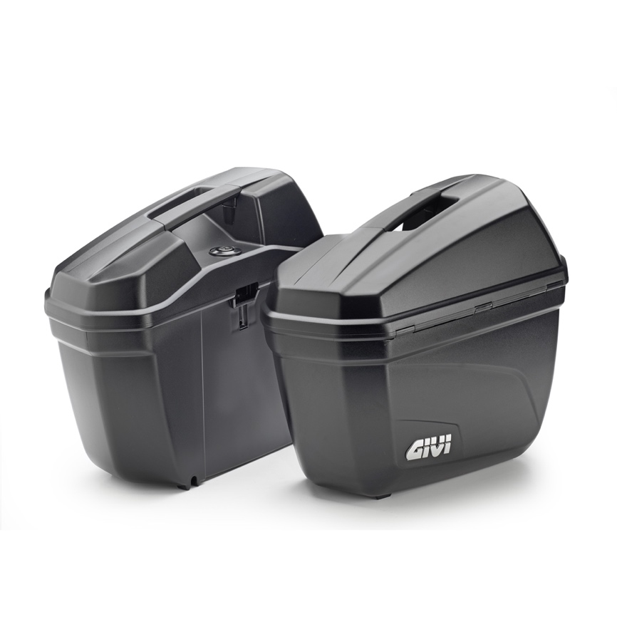 Givi - Plastic side cases with cockpit opening - E22