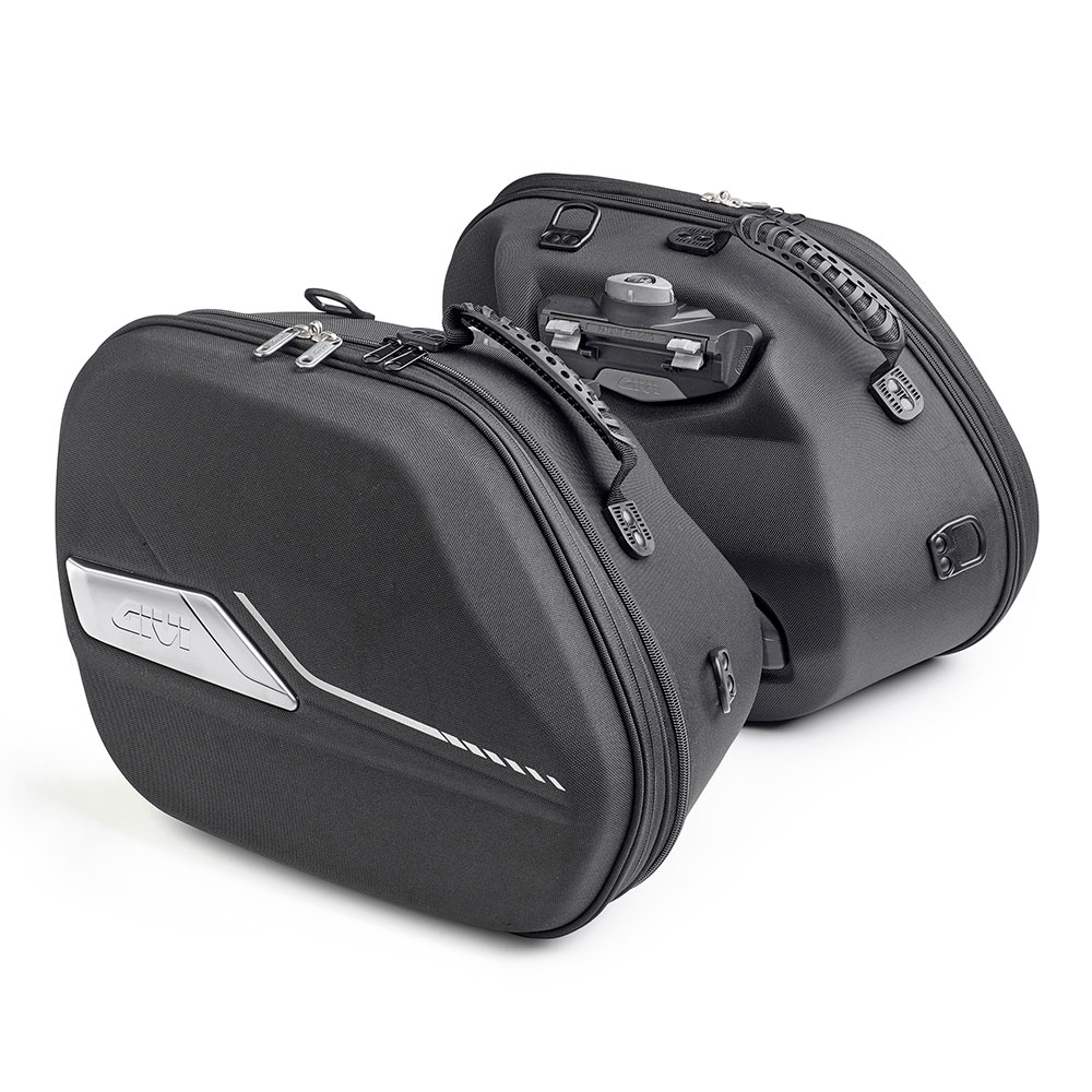 Givi - Small side bags -30 ltr. - ST604 Multilock