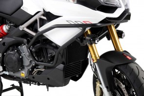 Engine protection bar - black for Aprilia Caponord 1200
