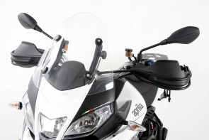 Handguard set – black for Aprilia Caponord 1200