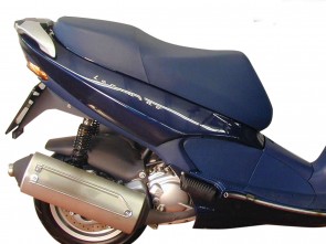 Tube Topcasecarrier – silver for Aprilia Leonardo 250 from 1999