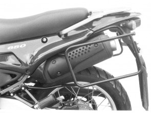 Sidecarrier permanent mounted - black for Aprilia Pegaso 650 1996