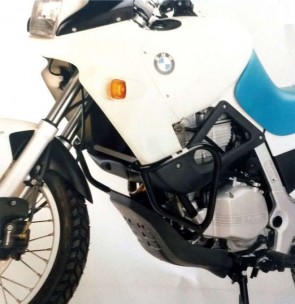 Engine protection bar - black for BMW F 650 until 1996