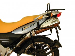 Sidecarrier permanent mounted - silver (single cylinder) for BMW F 650 GS Dakar from 2004 / F 650 GS / G 650 GS
