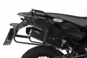 Sidecarrier permanent mounted - black – permanently screwed for BMW F 650 GS Twin from 2008 / F 700 GS / F 800 GS