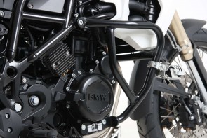 Engine protection bar - black for BMW F 650 GS Twin from 2008 / F 700 GS