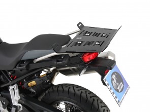 Modelspecific rear enlargement - black only for original Touring rear rack (special Touring package) for BMW F 750 GS (2018-)