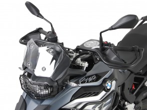 Upper front protection bar - black for BMW F 800 R ab 2015