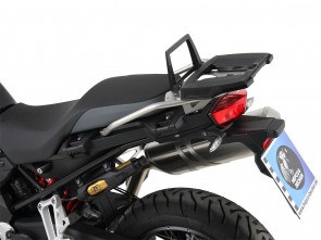 Alurack topcasecarrier – black for original BMW-Touring titan color tube rear rack for BMW F 850 GS (2018-)