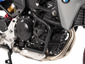 Engine protection bar incl. protectionpad - black for BMW F 900 R (2020-)