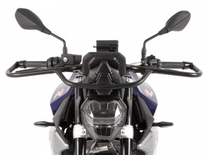 Upper front protection bar - black for BMW F 900 R (2020-)