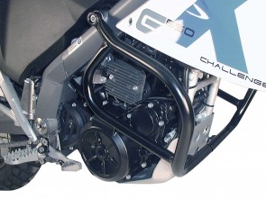 Engine protection bar - black for BMW G 650 X Country until 2007 / from 2008 /  Chall