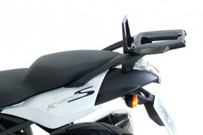 Alurack in combination with original topcasecarrier – black for BMW K 1300 S