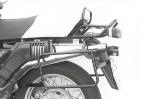 Sidecarrier permanent mounted - black for BMW R 80 GS / R 100 GS  from 1988