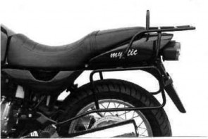 Side- and Topcasecarrierset – chrome for BMW R 100 R Mystic