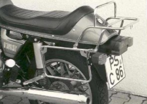 Side- and Topcasecarrierset – black for BMW R 80 RT until 1986 / R 100 RT / RS