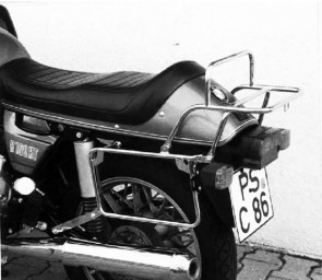 Side- and Topcasecarrierset – chrome for BMW R 80 RT until 1986 / R 100 RT / RS