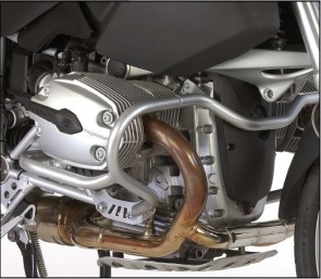 Engine protection bar - black for BMW R 1200 GS