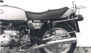 Side- and Topcasecarrierset – black for BMW R 45 / R 65 until 1985