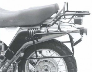 Tube Topcasecarrier – black for BMW R 65 G / S from 1988 - R 80 G / S from 1987