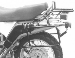 Tube Topcasecarrier – black for BMW R 65 G / S until 1988 -  R 80 G / S until 1987