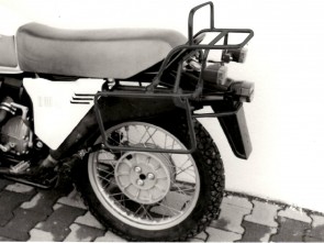 Side- and Topcasecarrierset – black for BMW R 65 G / S until 1988 -  R 80 G / S until 1987