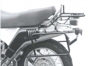 Side- and Topcasecarrierset – black for BMW R 80 GS Paris-Dakar until 1988