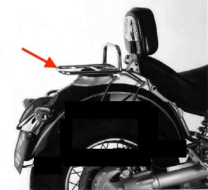Tube Topcasecarrier – chrome for BMW R 1200 C