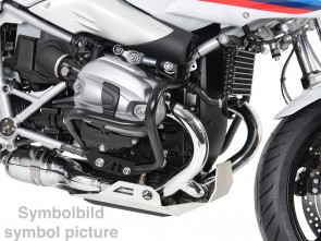 Engine protection bar - silver for BMW R nineT Pure from 2017