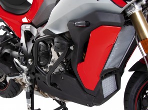 Engine protection bar incl. Protectionpad - black for BMW S 1000 XR (2020-)