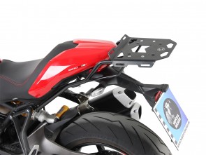 Minirack soft luggage rear rack for Ducati Monster 1200 S from 2017