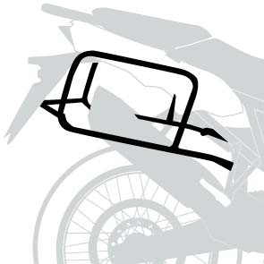 Sidecarrier permanent mounted - black for Harley-Davidson Pan America (2020-)