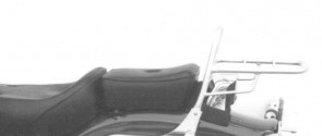 Tube Topcasecarrier – chrome for Honda CA 125 Rebel / CMX 250 Rebel