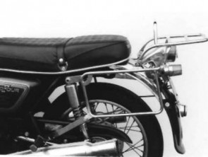 Side- and Topcasecarrierset – chrome for Honda CB 350 F / 400 F