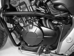 Engine protection bar - black for Honda CB 600 F Hornet from 2011