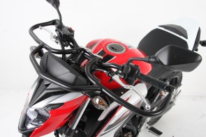 Driving school protection bar front - black / 2017-> for Honda CB 650 F from 2017