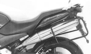 Sidecarrier permanent mounted - black for Honda CB 900 Hornet
