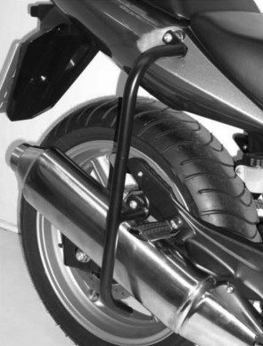 Driving school protection bar back - black for Honda CBF 600 S/N from 2008