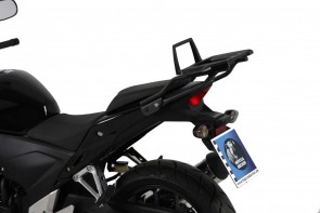 Alurack topcasecarrier – anthracite/black for Honda CBR 500 R 2013 - 2015