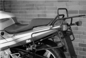 Side- and Topcasecarrierset – black for Honda CBR 600 F until 1990