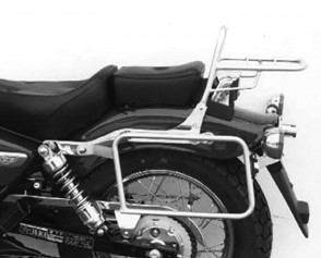 Sidecarrier permanent mounted - chrome for Honda CA 125 Rebel / CMX 250 Rebel