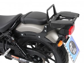 Alurack topcasecarrier - black for Honda CMX500 Rebel from 2017