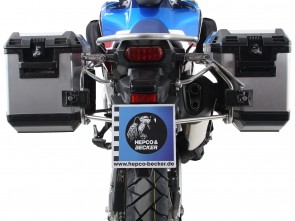 Sidecarrier Cutout stainless steel incl. Xplorer Cutout sideboxes for Honda CRF1000L Africa Twin (2018-2019)