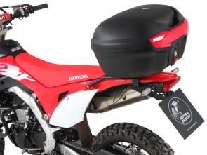 Topcase - Set Journey topcase 40 black incl. carrier for Honda CRF 450 L (2018-)