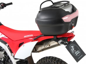 Topcase - Set Journey topcase 40 black/silver incl. carrier for Honda CRF 450 L (2018-)