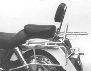 Sidecarrier permanent mounted - chrome for Honda F 6 C Custom