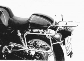 Side- and Topcasecarrierset – chrome for Honda GB 500 Clubman