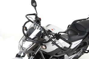 Driving school protection bar front - black for Honda NC 700 S / 750 S / DCT